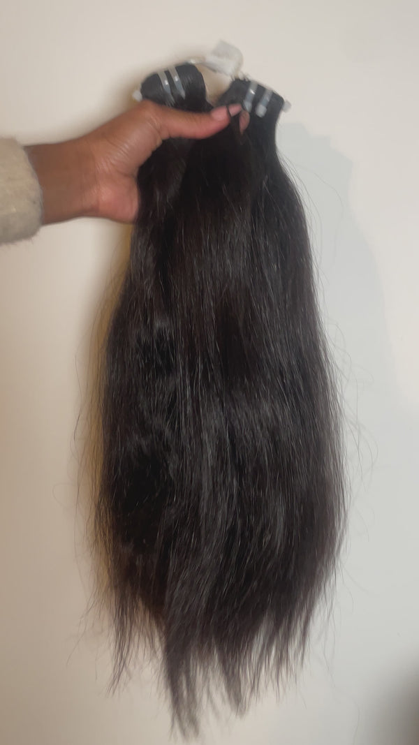 Raw Cambodian hair 18 inch natural wave